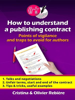 cover image of How to understand a publishing contract